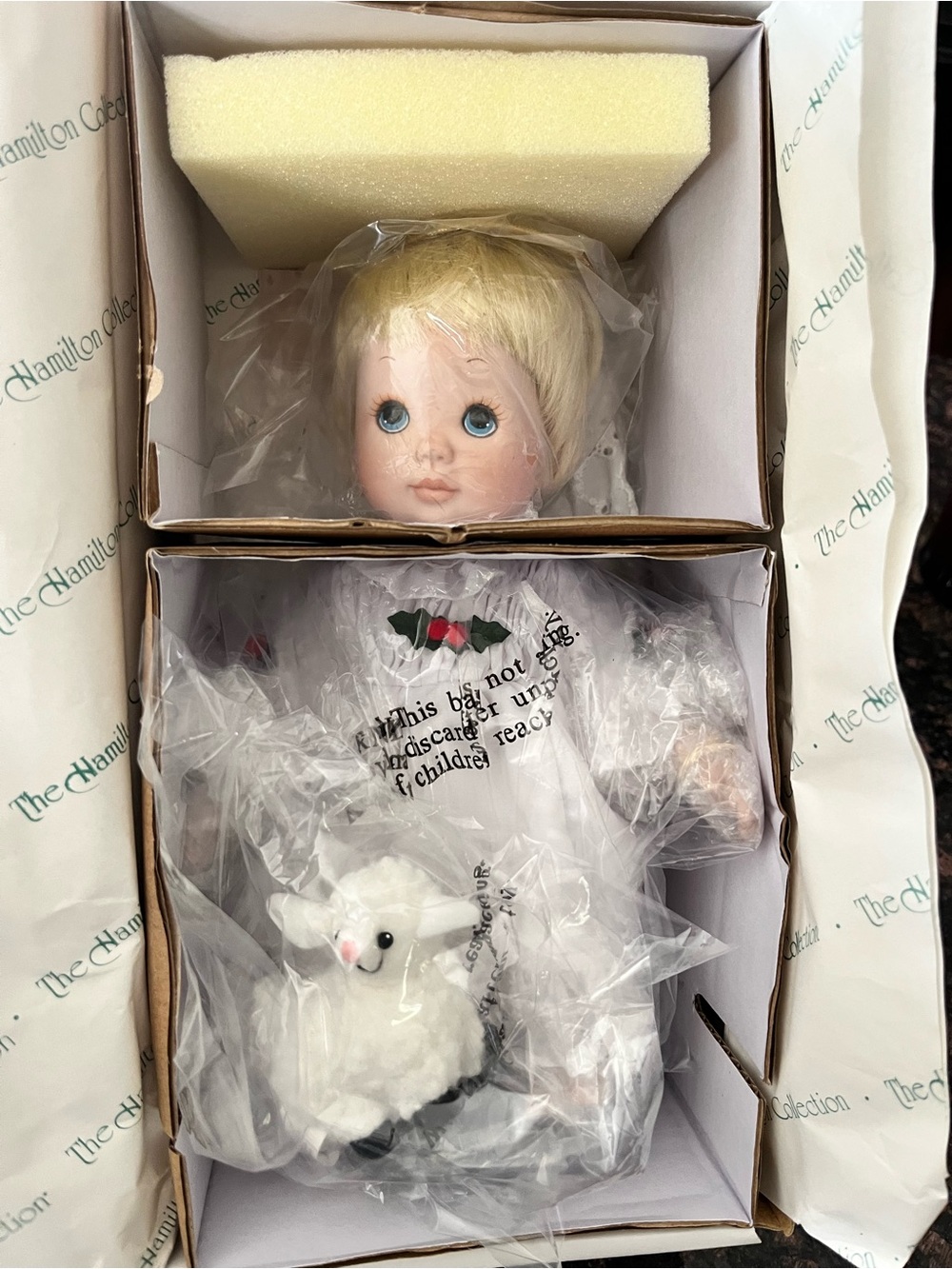 Hamilton “Joy” collectible doll in original box